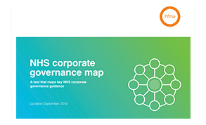NHS corporate governance map
