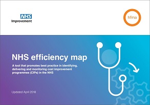 NHS efficiency map - April 2018