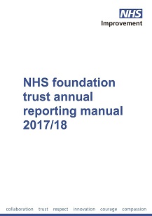 NHS foundation reporting manual