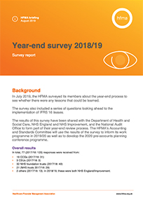 Year end survey 2018/19